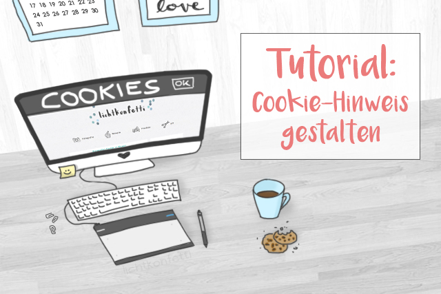 Tutorial - Blogger Cookie-Hinweis gestalten